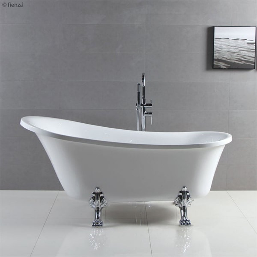 Fienza Claw Foot Bath - Chrome Feet