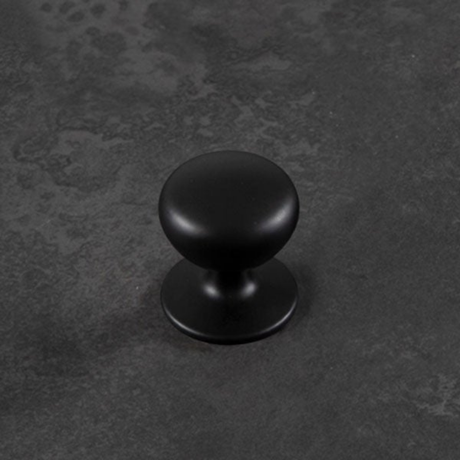 Momo Handles New Hampton Round Knob 32mm Matt Black
