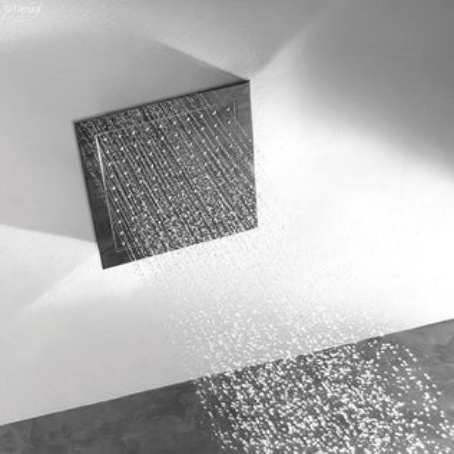 Fienza Soffito Square Flush to Ceiling Overhead Rain Shower