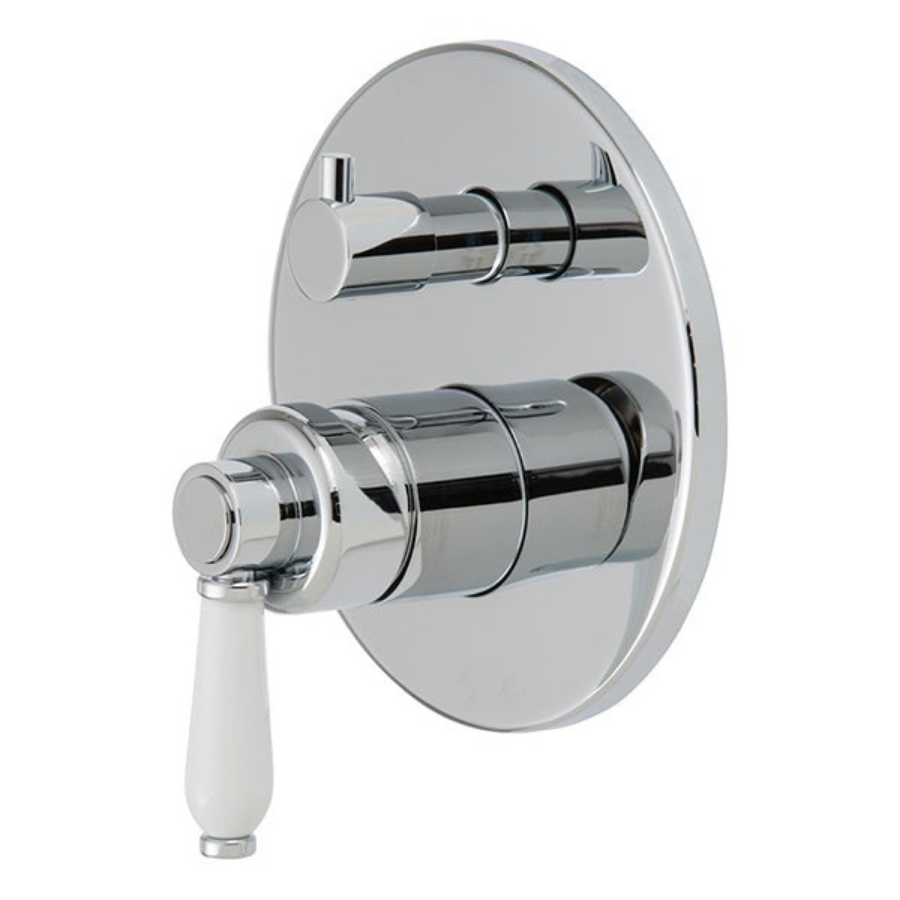 Fienza Eleanor Wall Mixer Diverter - Chrome/Ceramic