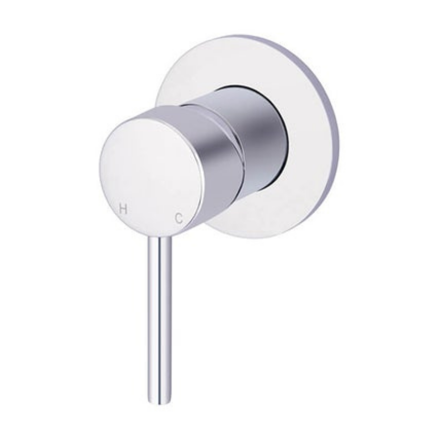 Meir Round Chrome Wall Mixer