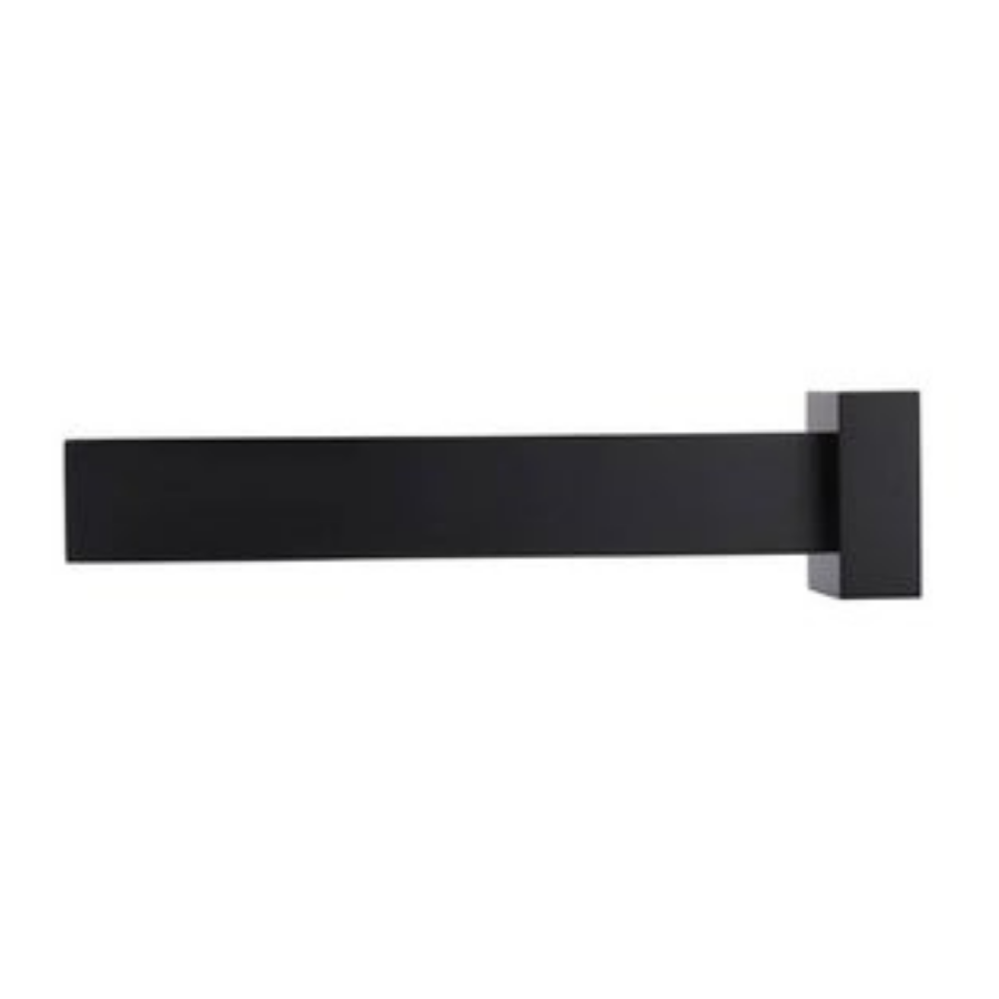 Meir Matte Black Square Wall Spout