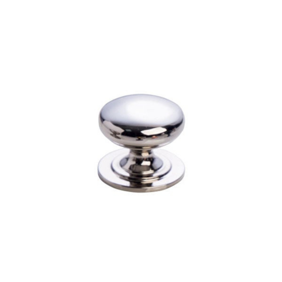 Momo Handles Bosco Plain Knob 32mm Polished Nickel