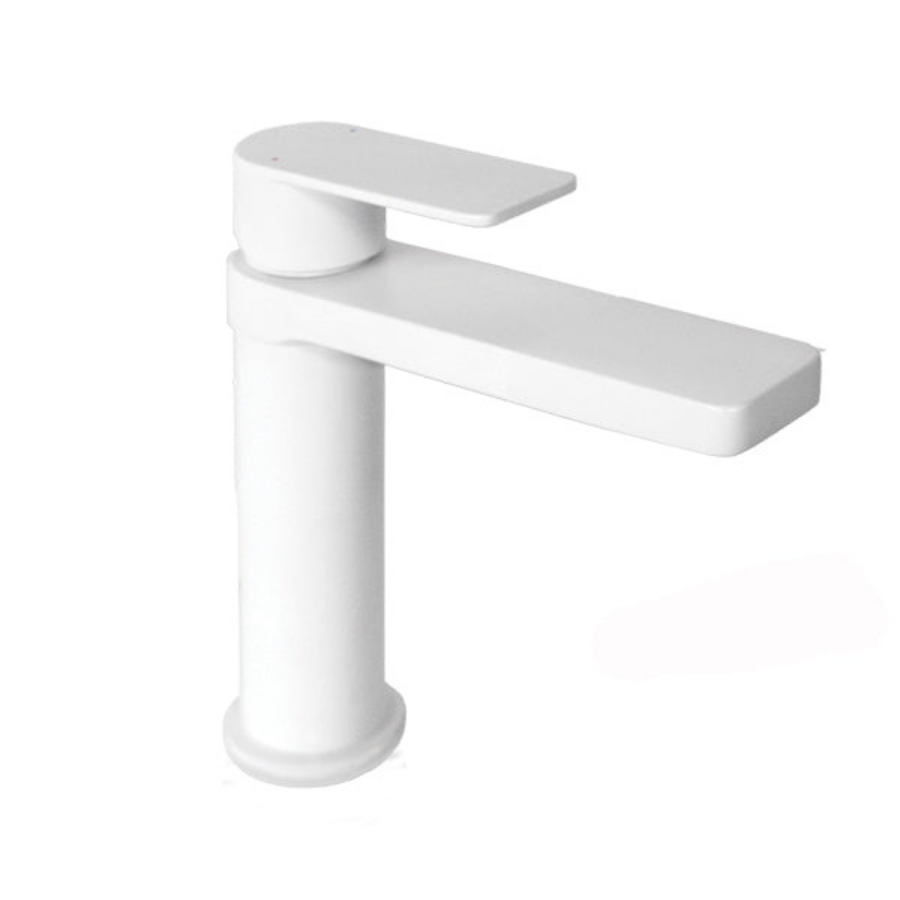 ADP Cosmopolitan Basin Mixer - Matte White