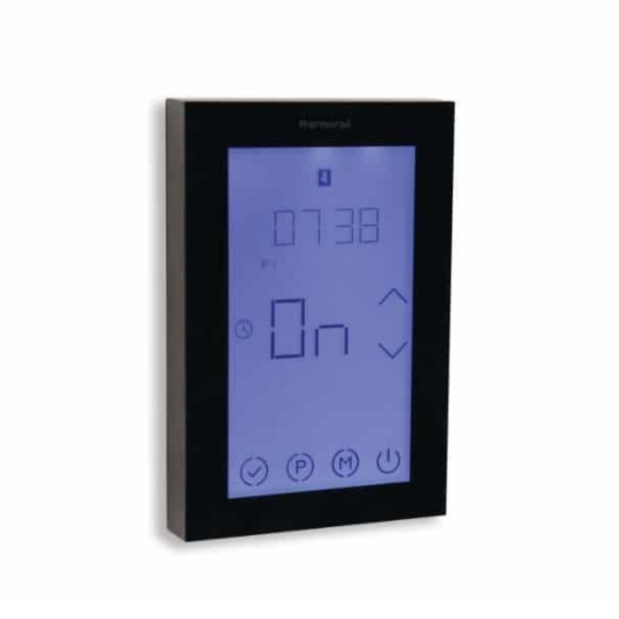 Thermogroup Touch Screen 7 Day Timer - Black