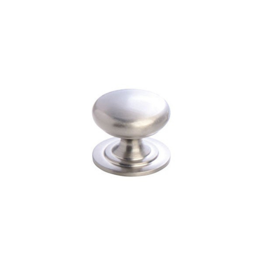 Momo Handles Bosco Plain Knob 32mm Brushed Nickel