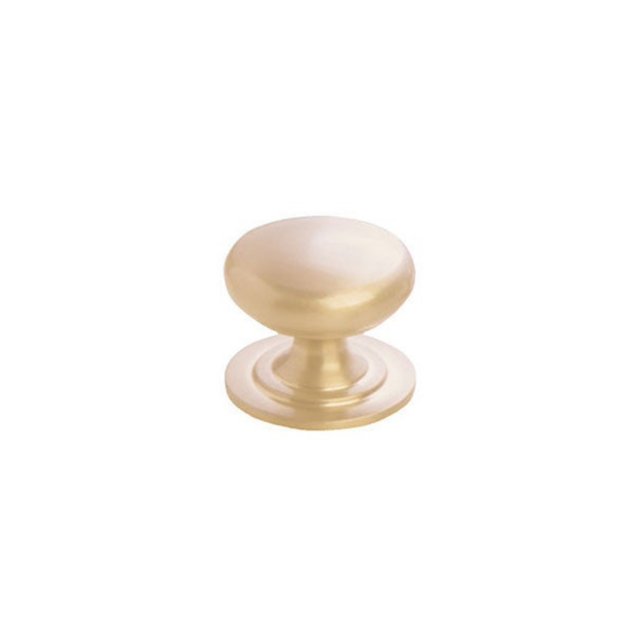 Momo Handles Bosco Plain Knob 32mm Brushed Matt Brass
