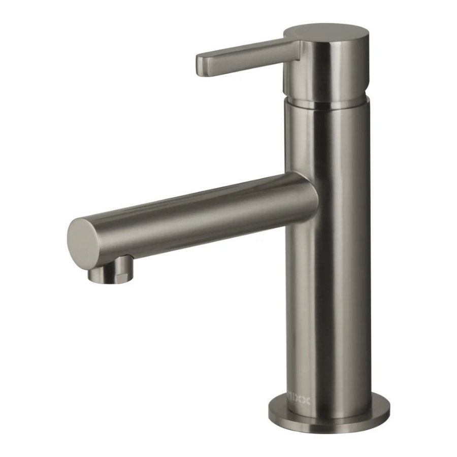 ALOE BASIN MIXER BRUSHED NICKEL