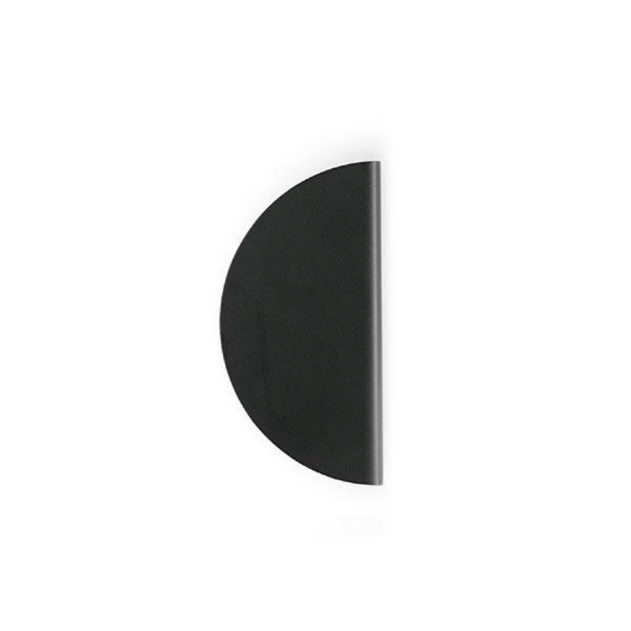 Momo Handles Sola Half Round Lip Pull Matt Black