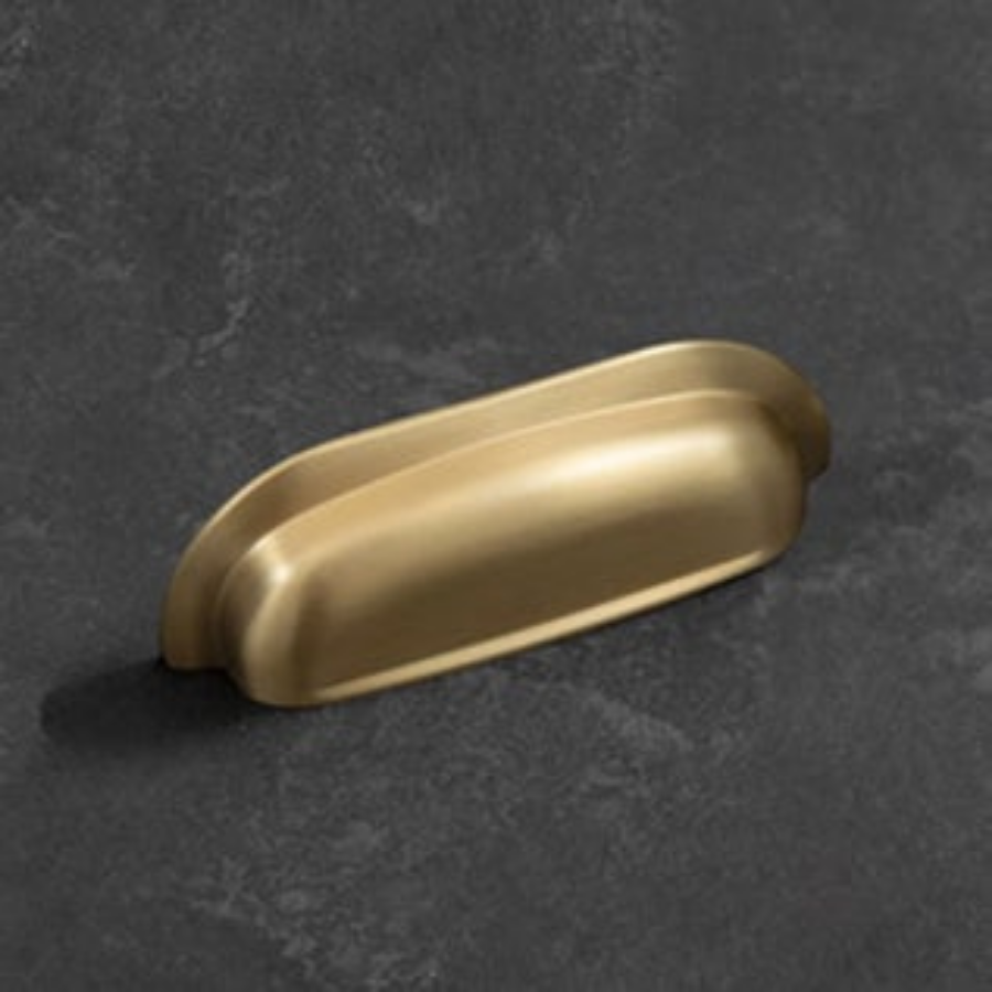 Momo Handles New Hampton Wide Cup Pull 96mm Matt Brass
