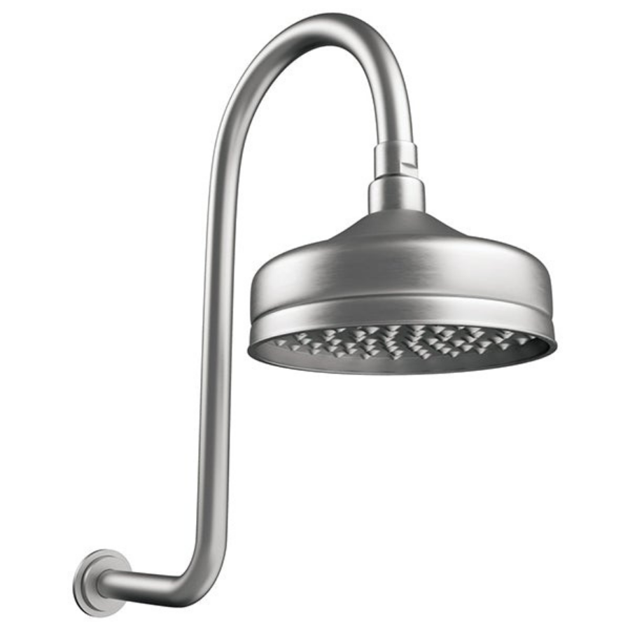 Fienza Lillian Wall Arm Shower Set - Brushed Nickel