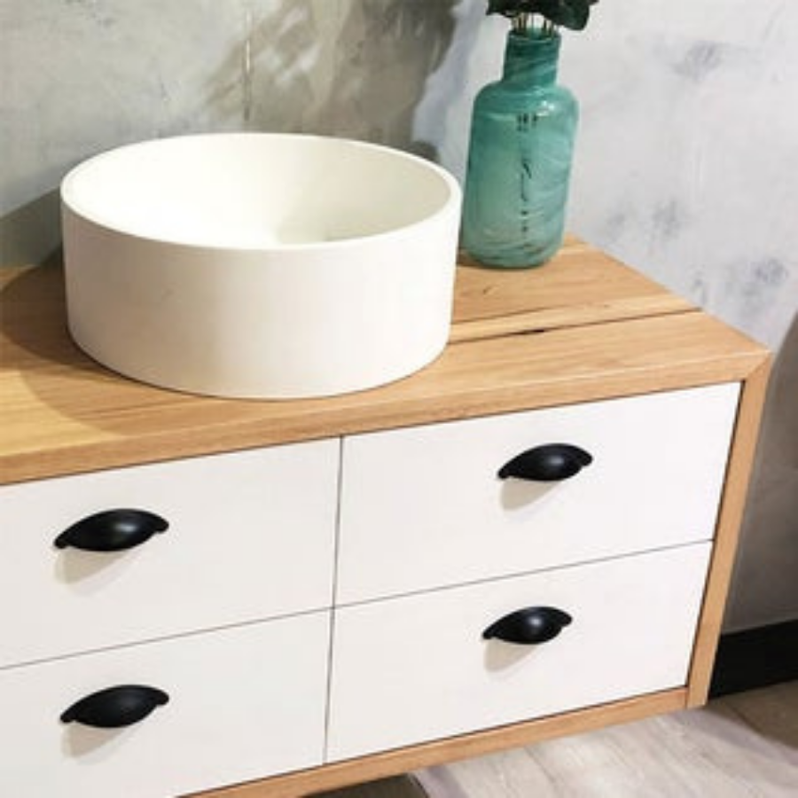 Momo Handles Florencia Cup Pull 64mm Matt Black