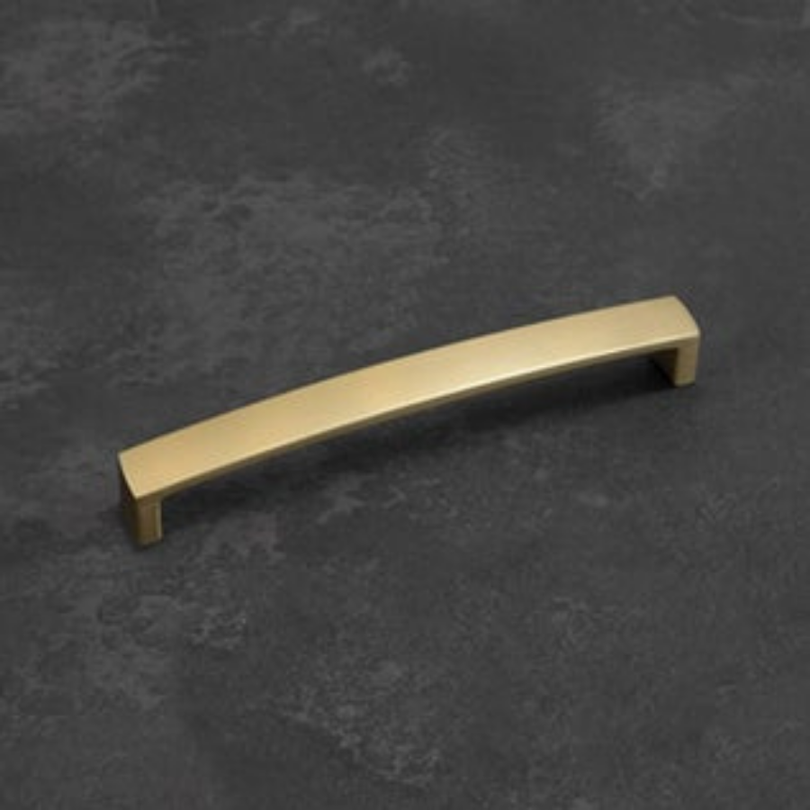 Momo Handles New Hampton D Handle 160mm Matt Brass