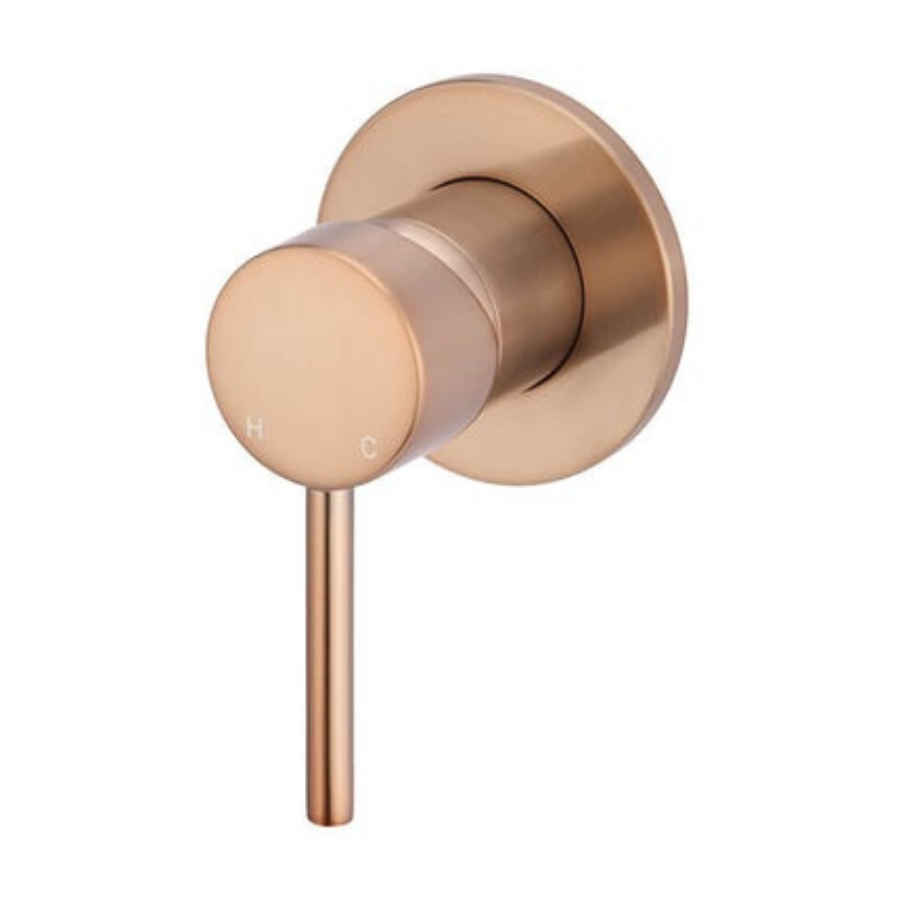 Meir Round Champagne Wall Mixer
