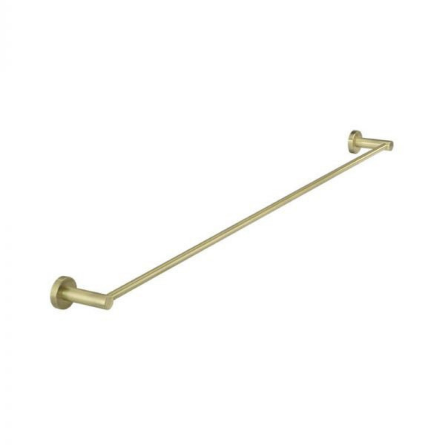 Meir Round Single Tiger Bronze Towel Rail 900mm