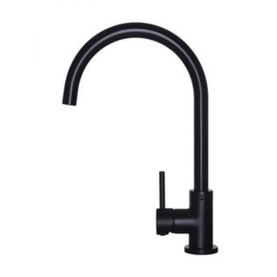 Meir Round Kitchen Mixer - Black