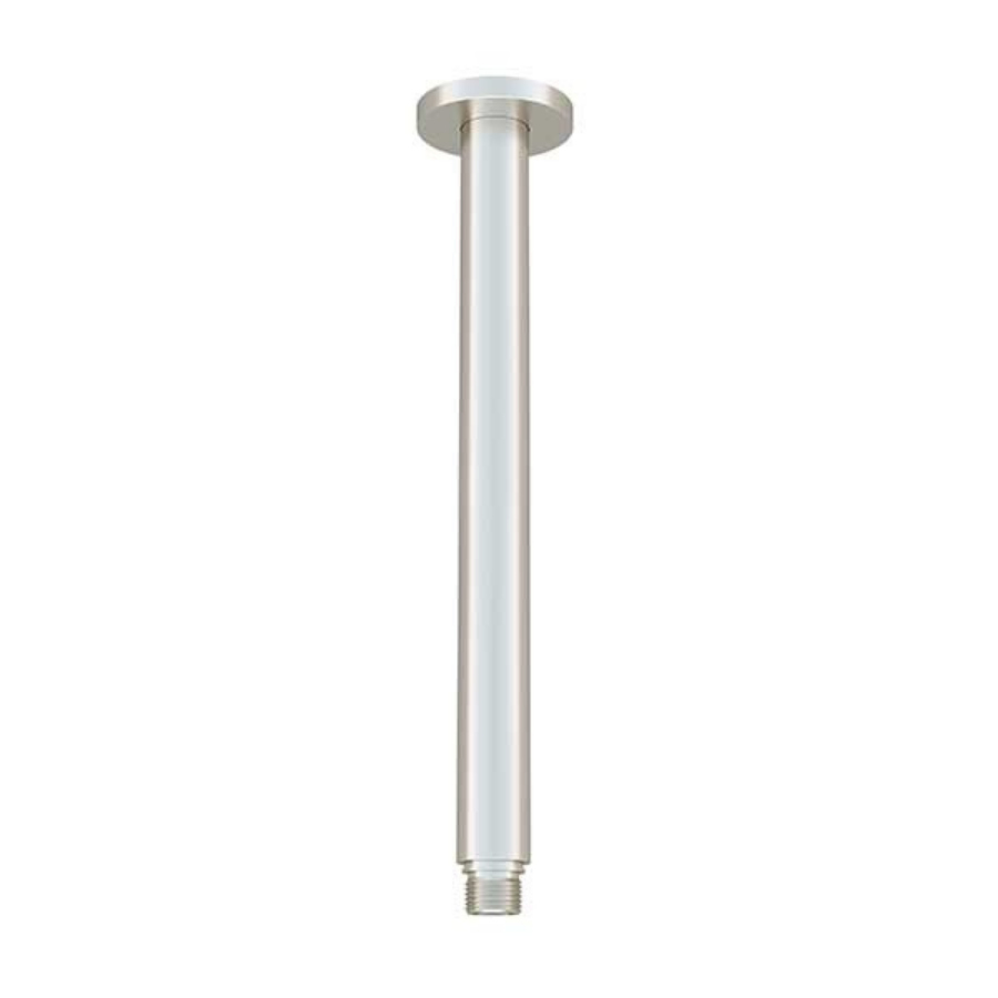 Meir Round Ceiling Shower Arm 300mm Brushed Nickel