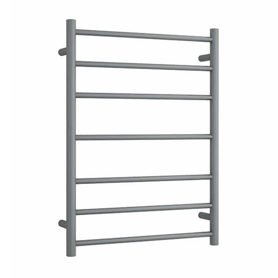 Thermogroup 7 Bar Heated Towel Rail Gun Metal