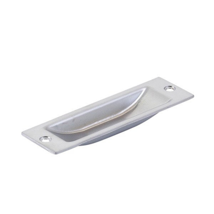 Momo Handles Jena Flush Pull 114mm Satin Chrome