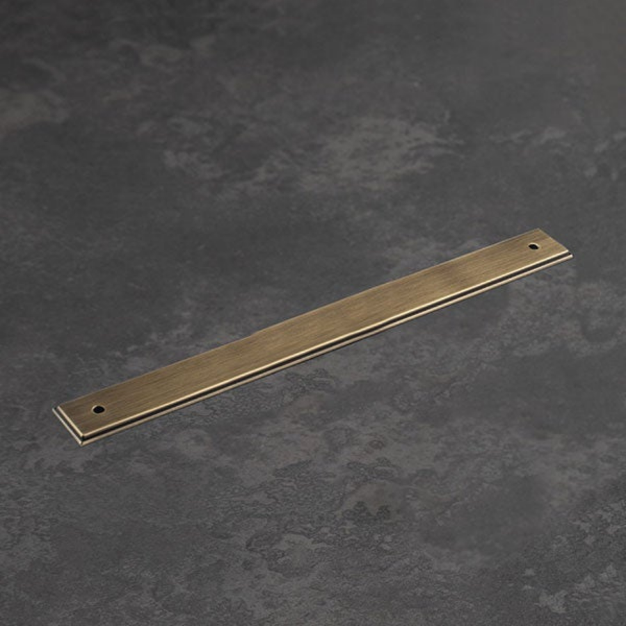 Momo Handles Liberty Backplate 320mm Dark Brushed Brass