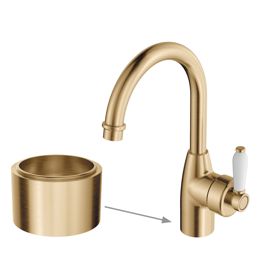 Fienza Eleanor 30mm Base Riser for Basin Mixers - Urban Brass