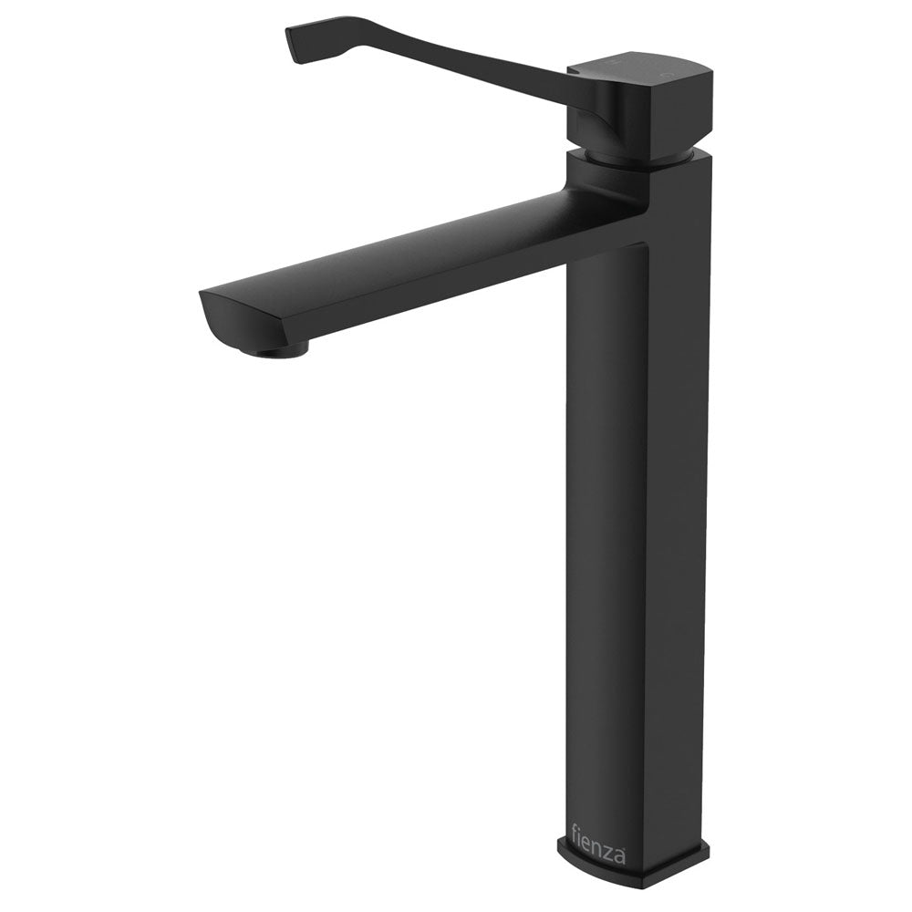 Fienza Koko Care Tall Basin Mixer - Matte Black
