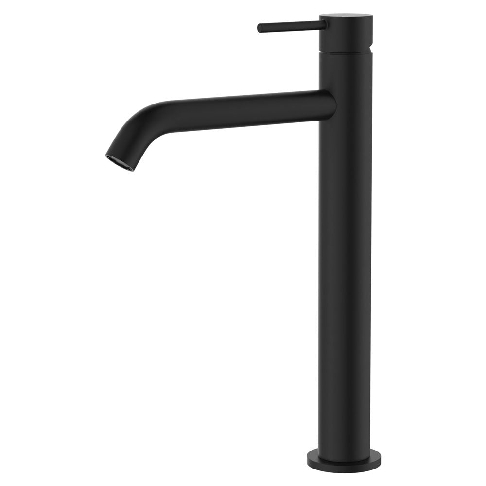 Fienza Kaya Tall Basin Mixer - Matte Black