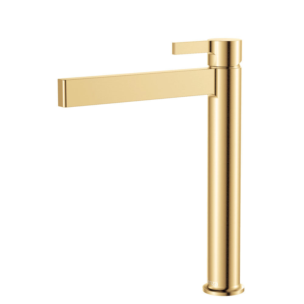 Fienza Sansa Tall Basin Mixer - Urban Brass