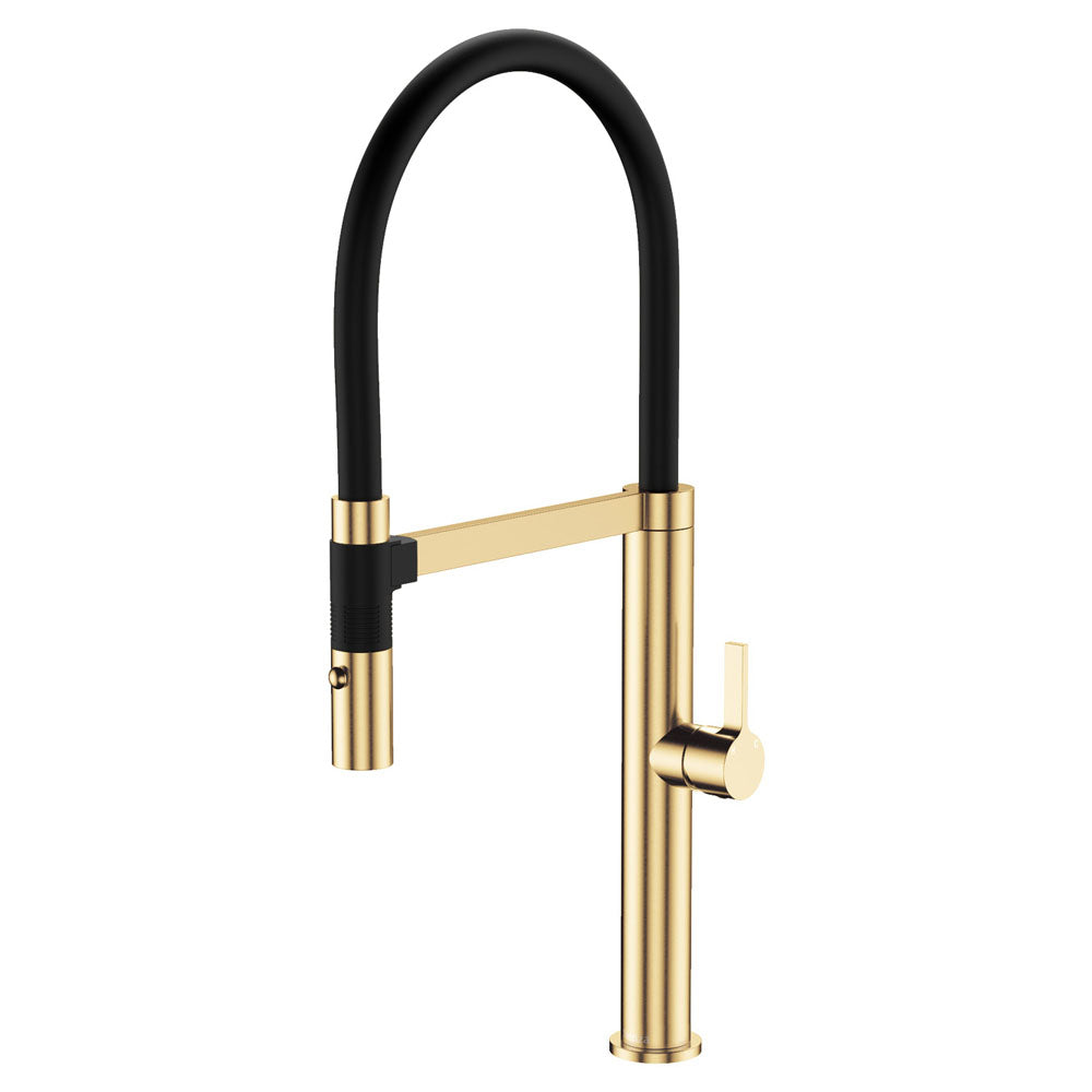 Fienza Sansa Pull Down Sink Mixer - Urban Brass