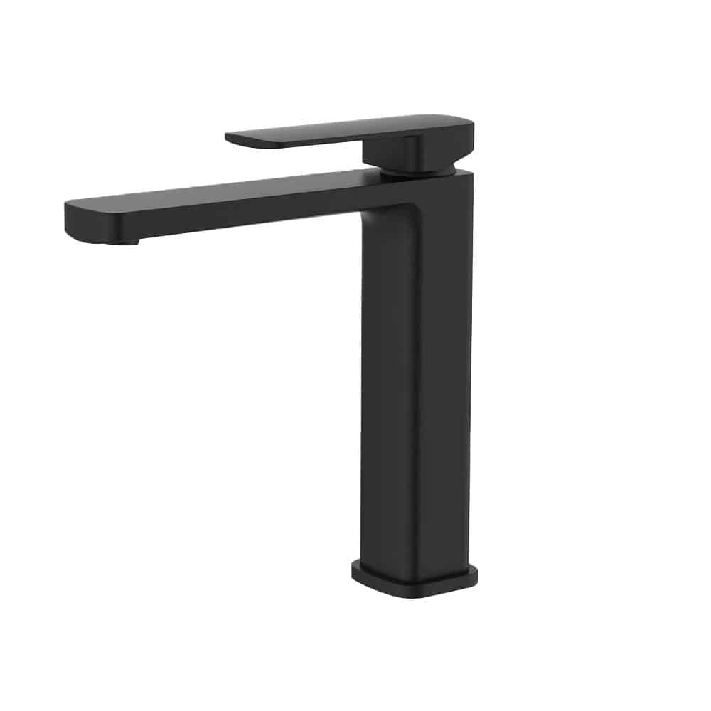 Fienza Tono Medium Basin Mixer - Matte Black