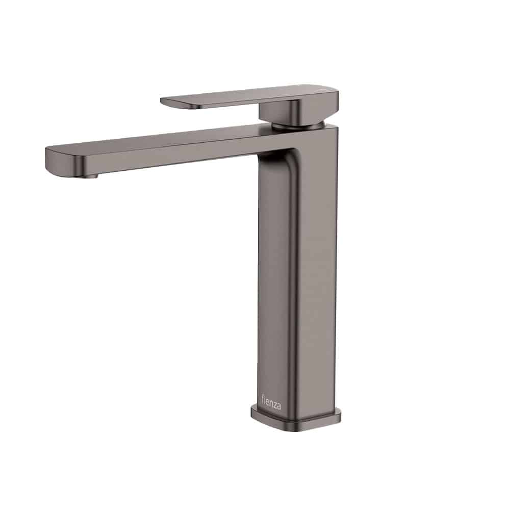 Fienza Tono Medium Basin Mixer - Gun Metal