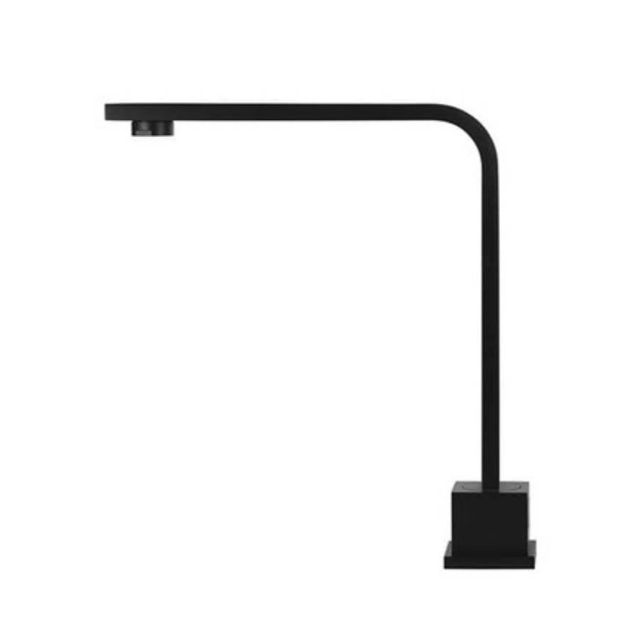 Meir Square High Rise Swivel Hob Spout - Matte Black