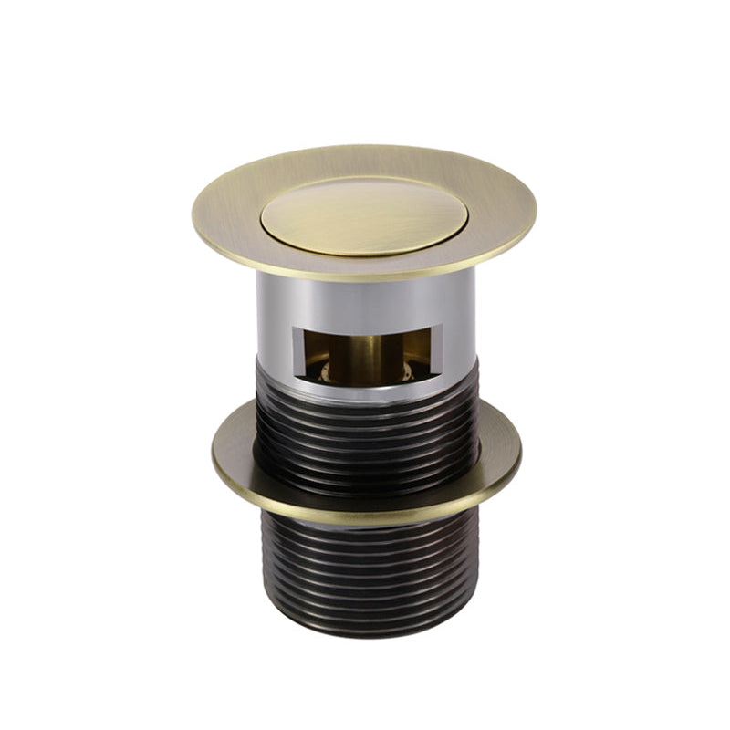Basin Pop Up Waste 32mm - Overflow / Slotted - PVD Tiger Bronze