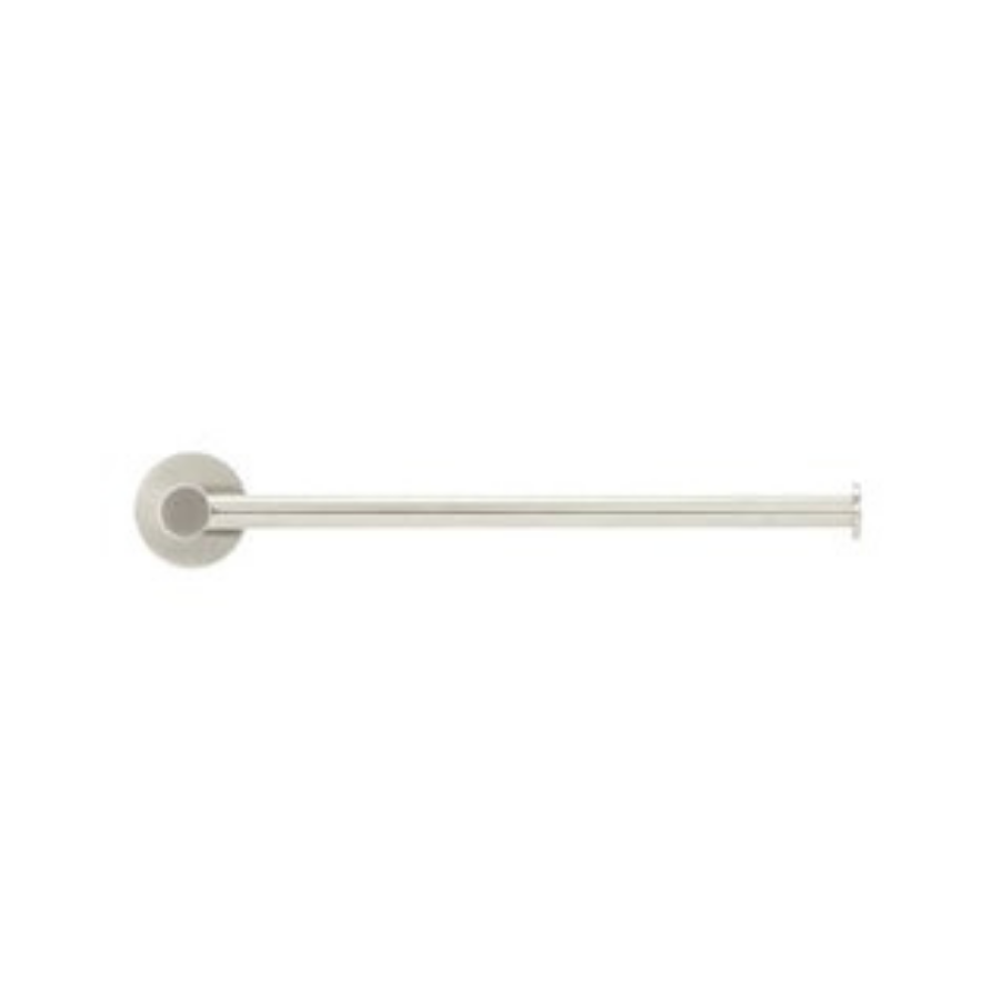 Meir Round Guest Towel Rail Brushed Nickel