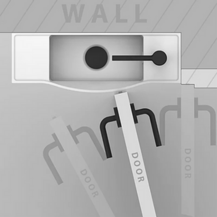 ADP Halo Wall Hung Basin