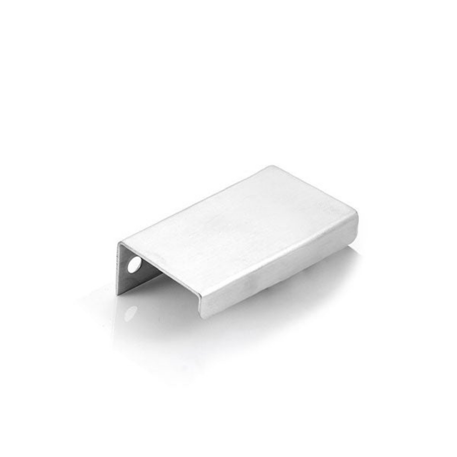 Momo Handles Ferrara Lip Pull Brushed Stainless Steel