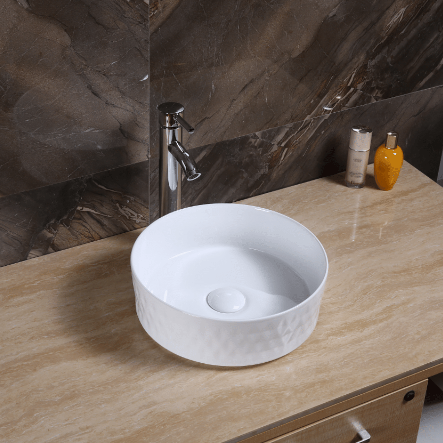 Vanity Basin - Moon white