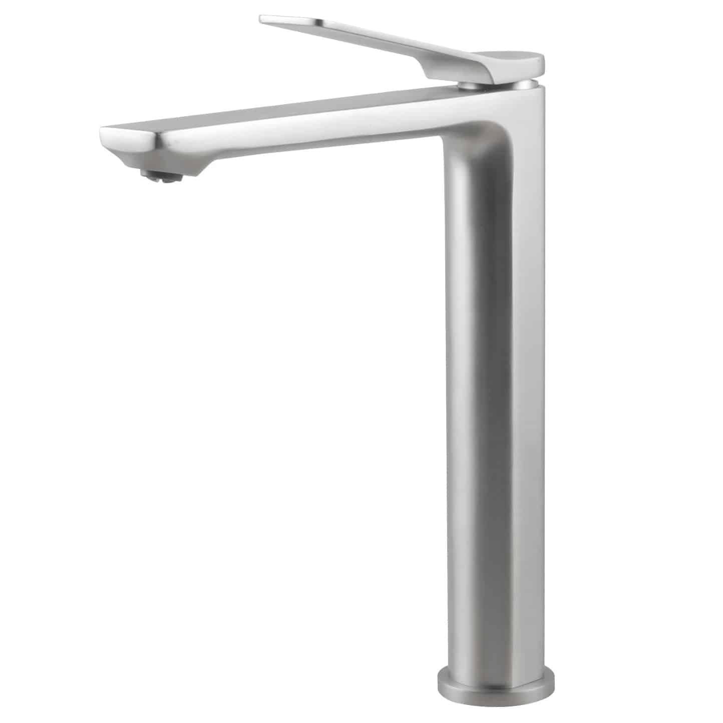 Rushy Brushed Nickel Tall Basin Mixer