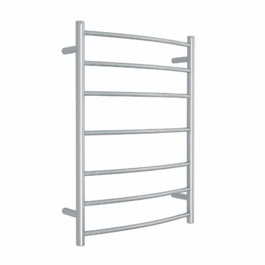 Thermogroup 7 Bar Thermorail Curved Heated Towel Ladder 600mm