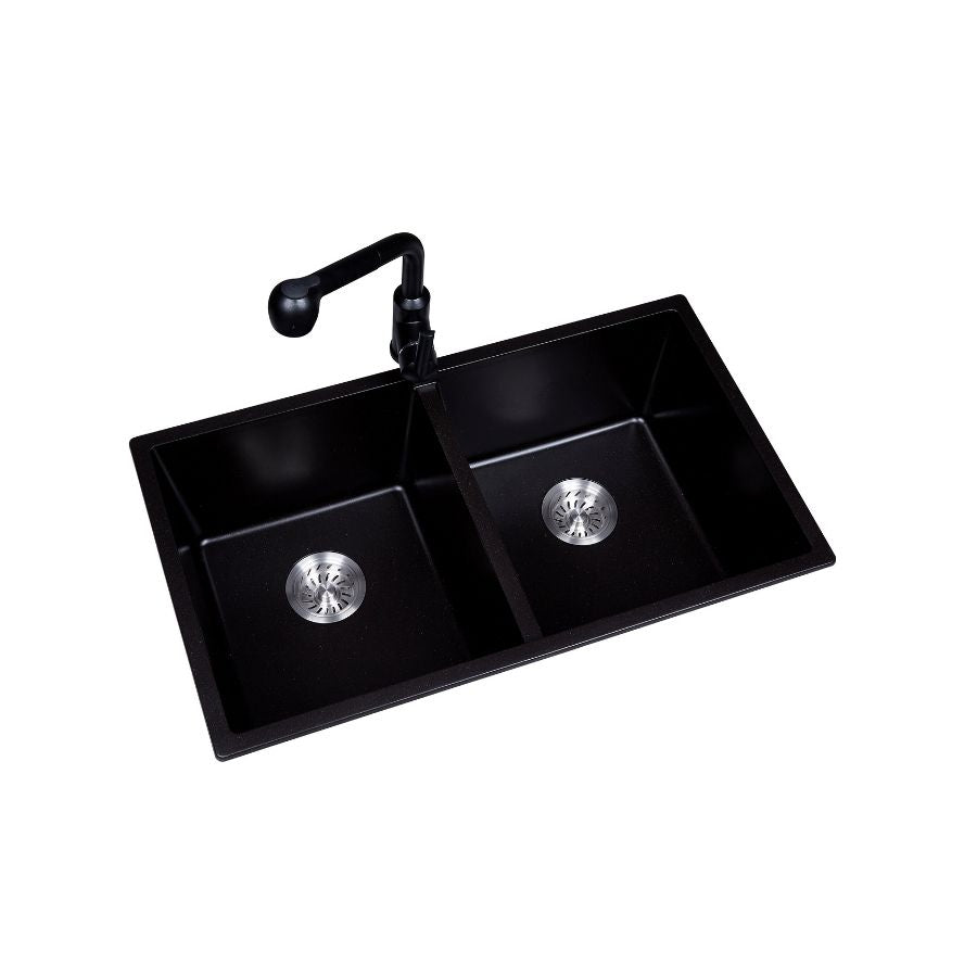Tabi Undermount double Bowl Granite Kitchen Sink