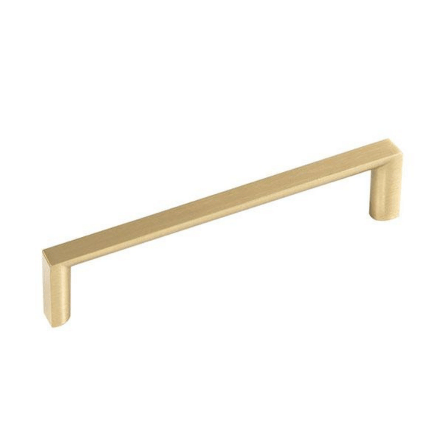 Momo Handles Dallas D Handle Brushed Matt Brass