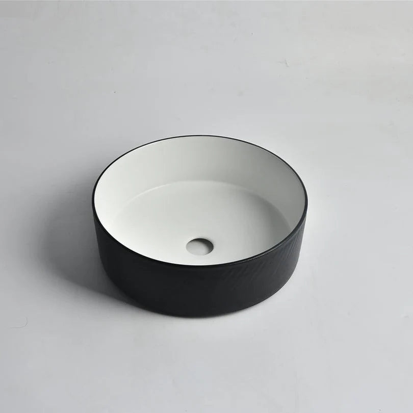 Claya above-counter ceramic basin - P-Arrow-36-TMB
