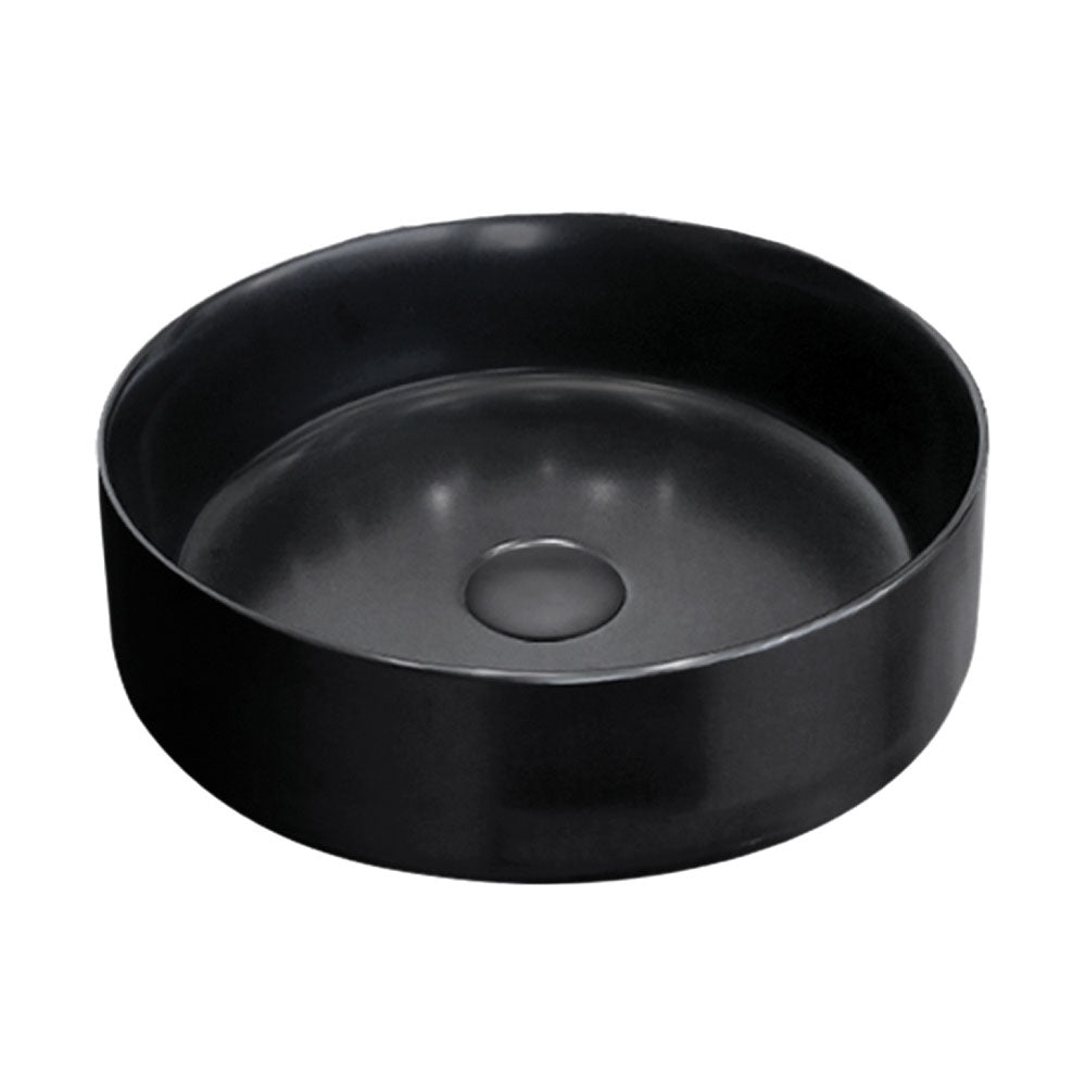 Fienza Reba Matte Black Above Counter Basin
