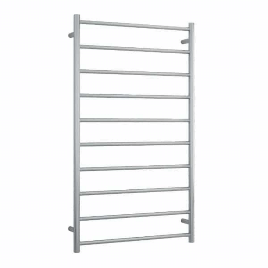 Thermogroup 10 Bar Thermorail Heated Towel Ladder 700mm - Brushed Stainless Steel