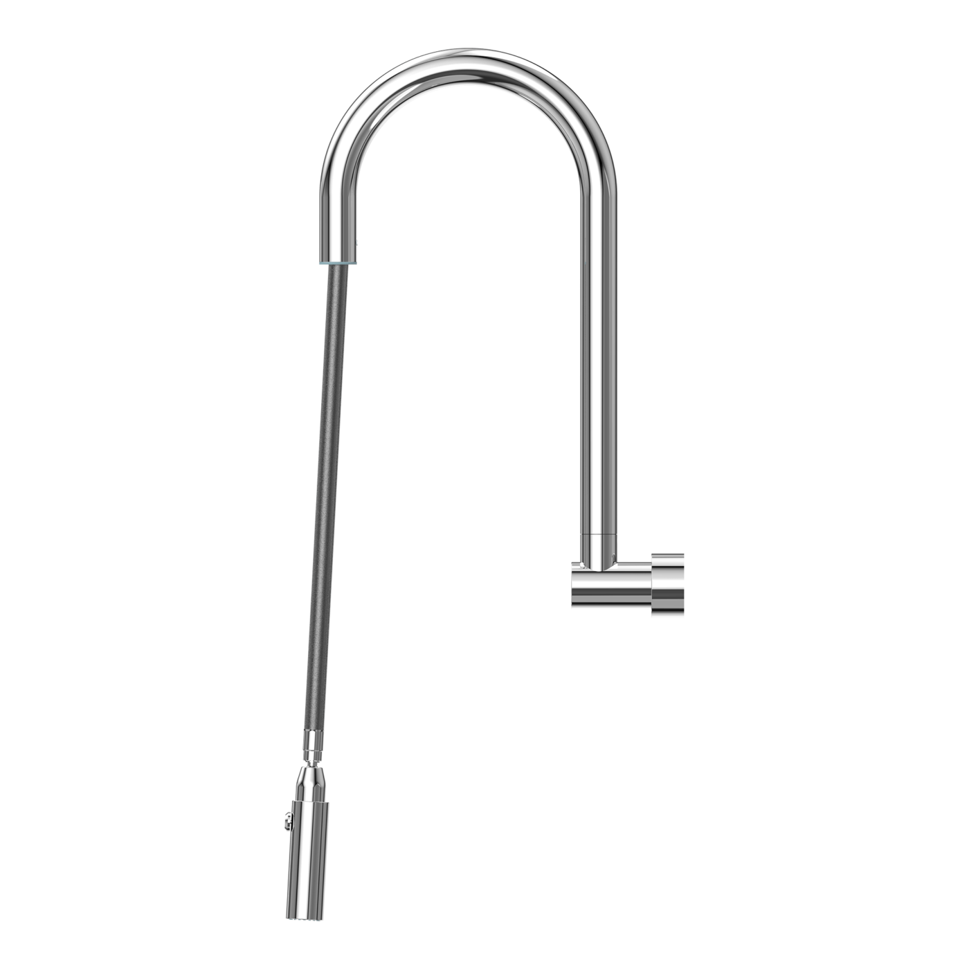 Suprema Xpress Fit Retractable Wall Spout - Chrome