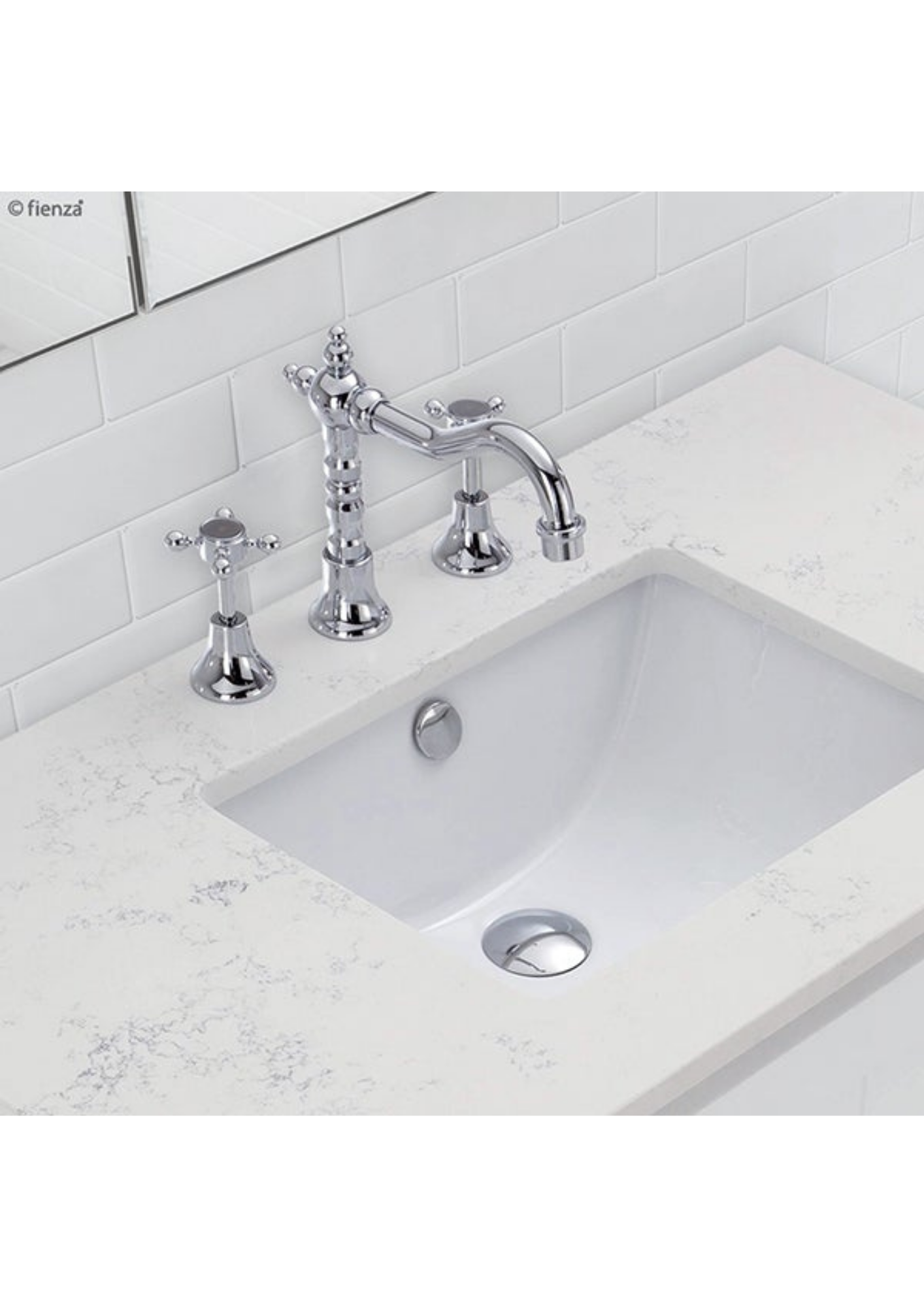 Fienza Lillian Shepherds Crook Basin Set