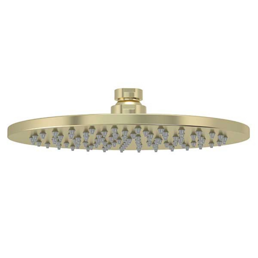 Meir Round Shower Rose 200mm Tiger Bronze