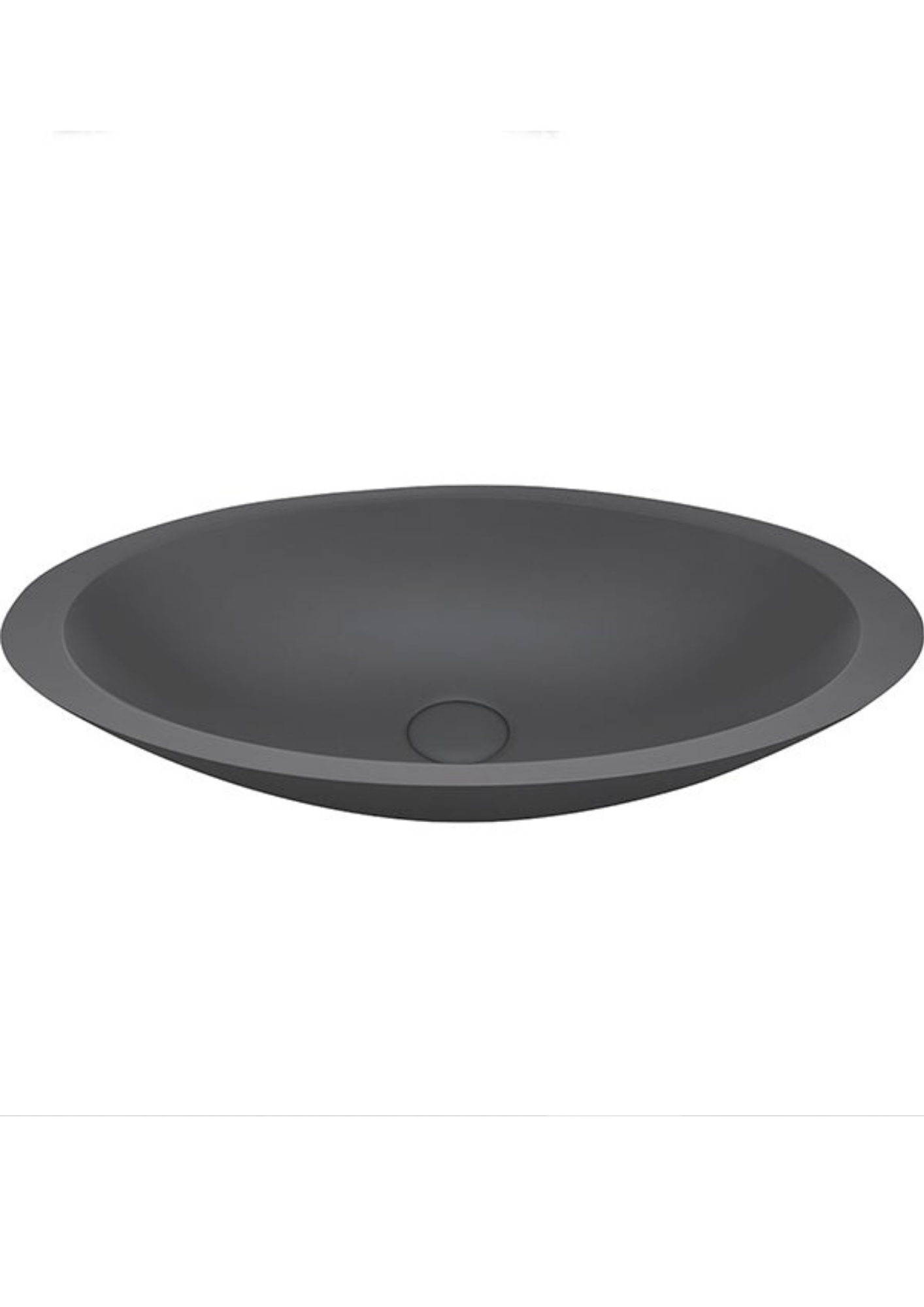 Fienza Bahama Solid Surface Above Counter Basin - Matte Grey