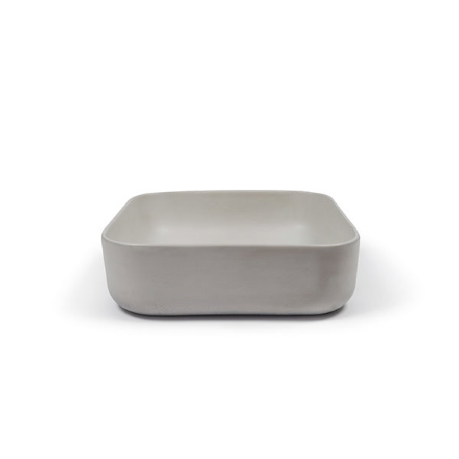 Nood Co Cube Basin Surface Mount Sky Grey