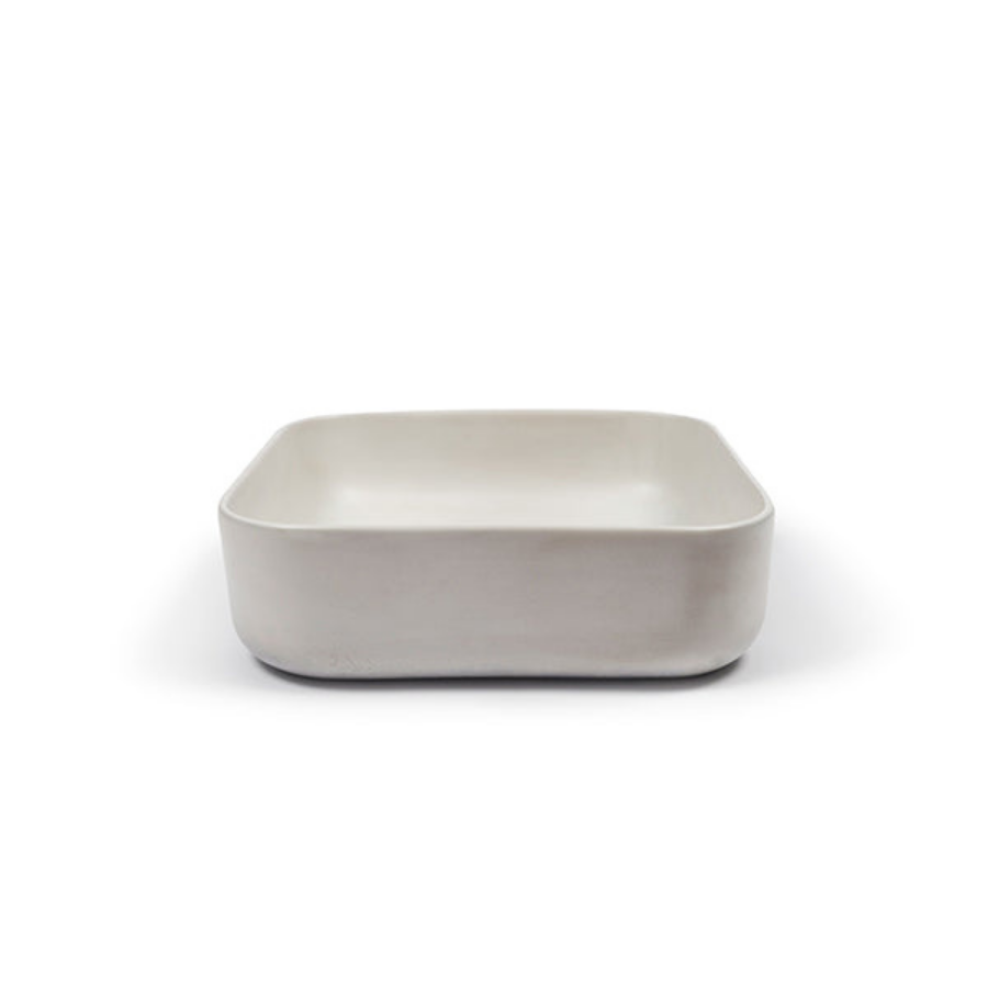 Nood Co Cube Basin Surface Mount Ivory